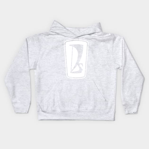 Lada Logo 1975s without lettering (white) Kids Hoodie by GetThatCar